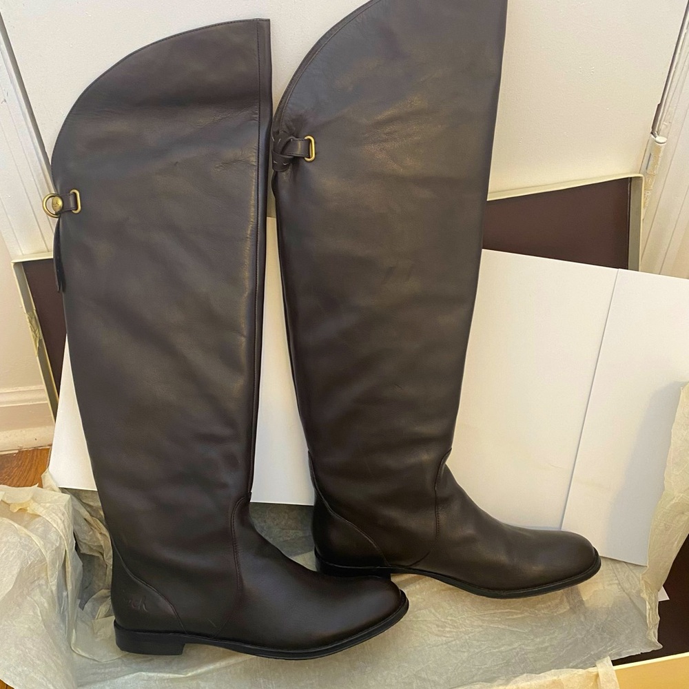 Brown (Chestnut) Leather Boots